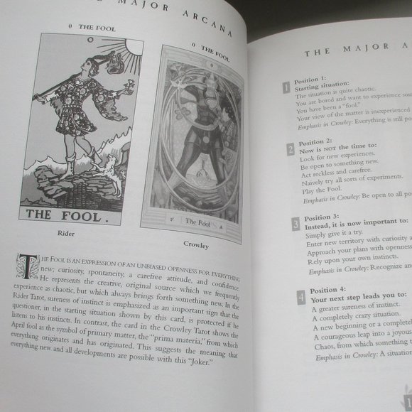 Tarot As Your Companion: A Practical Guide to the Rider-Waite & Crowley Thoth - Picture 4 of 5